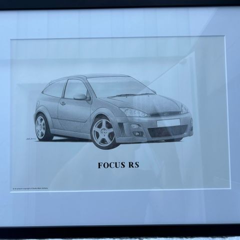 Ford Focus RS Print