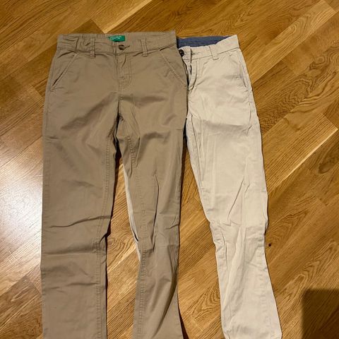 2 x chinos str 146 & 150