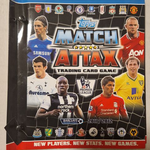 Premier League 2011/2012 Topps Match Attax i offisiell perm