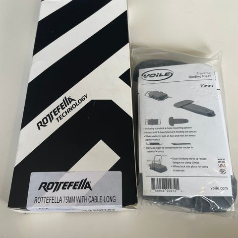 Rottefella 75mm cable - Long - Binding - Fjellski