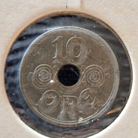 Denmark 10 Øre KM# 822.2
1947