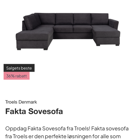 Fakta sovesofa