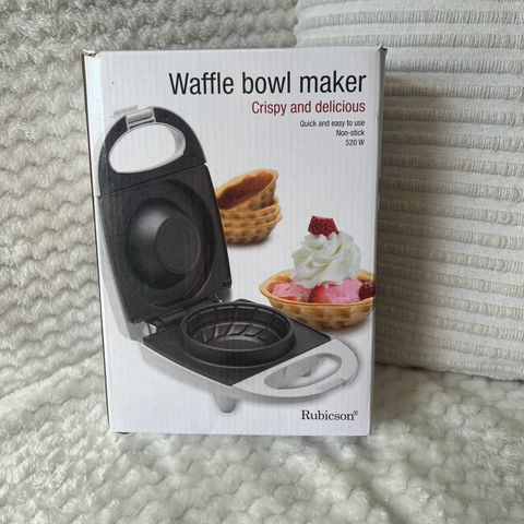 Waffle Bowl Maker 🧇