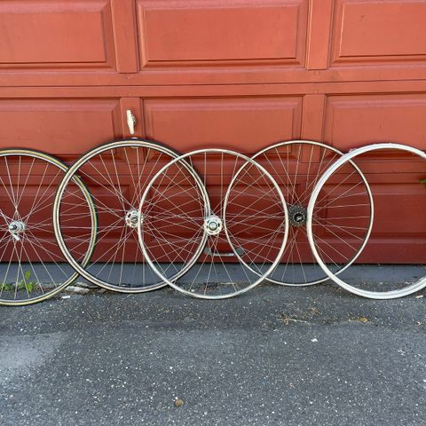 Vintage Campagnolo Record Pista Shimano 600 Omega Lambda