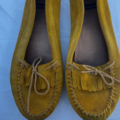 Vagabond skinn loafers