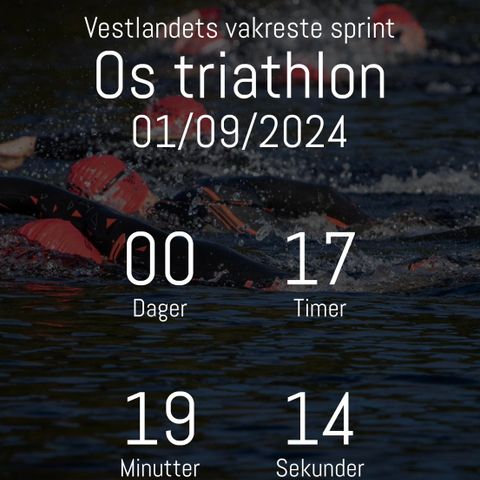 Os Triathlon 2024 - Sprint - Voksen