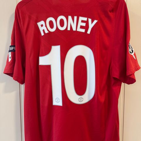 Manchester United 2010/11 Hjemme Wayne Rooney Fotballdrakt (L)