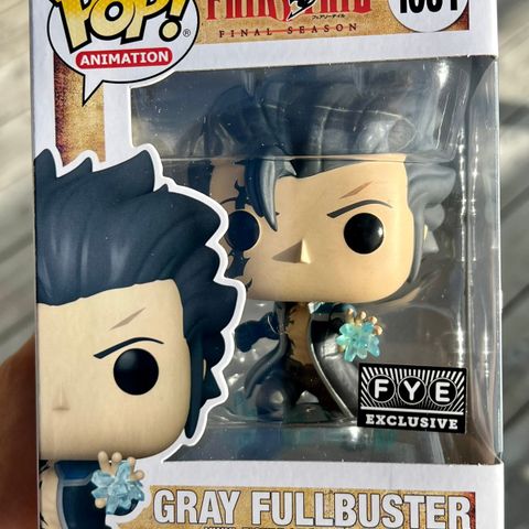 Funko Pop! Gray Fullbuster | Fairy Tail (1051) Excl. to FYE