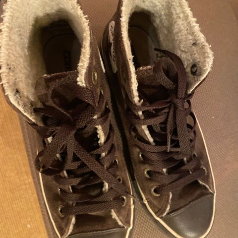 Converse sko med for selges - str 39,5