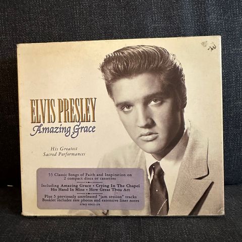 Elvisd Presley Amazing Grace His Greatest Sacred Performance CD Set