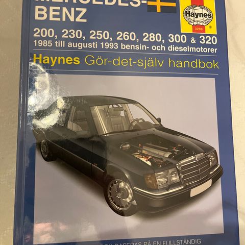 Mercedes 1985-1993 haynes  svensk uåpnet