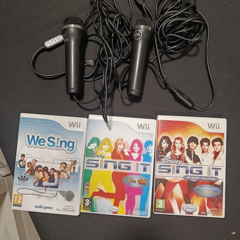 Sangspill og mikrofoner - Nintendo Wii