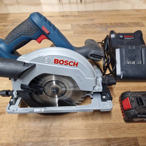 Bosch GKS 18V-57 G sirkelsag for skinne