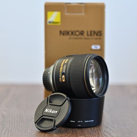 Nikon 105mm f/1.4E