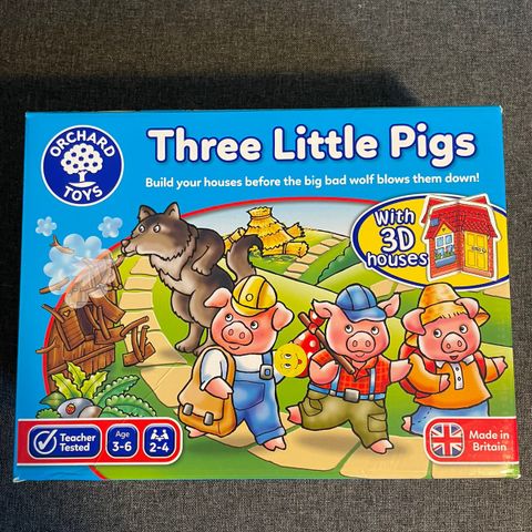 Three little pigs/ Gloutons brettspill