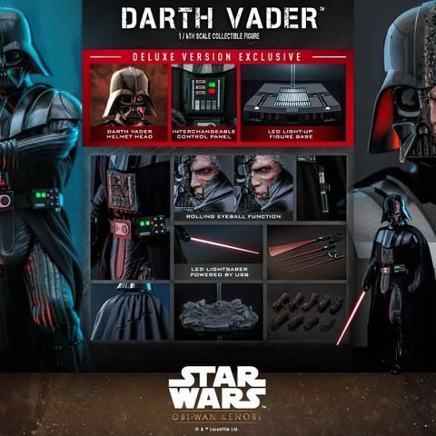 Hot toys darth vader deluxe