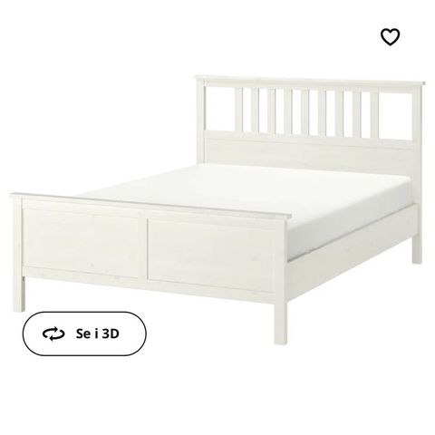 HEMNES seng fra IKEA