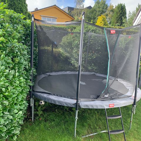 Kjekk trampoline fra Berg ! Må hentes ! Pent brukt !