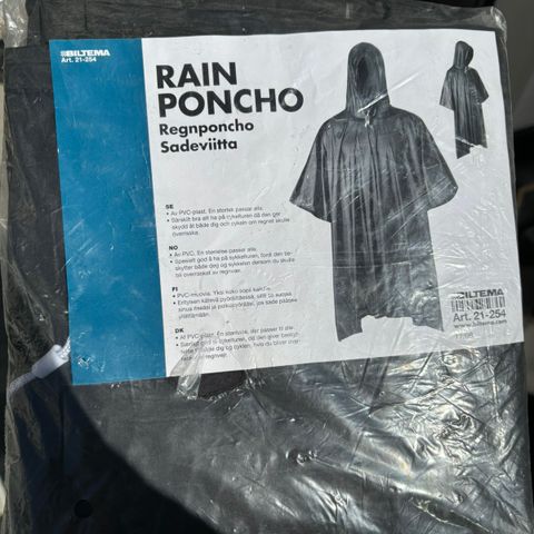 Regnponchoer