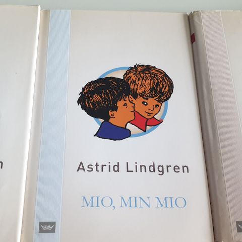 Astrid Lindgren samling 3 bøker