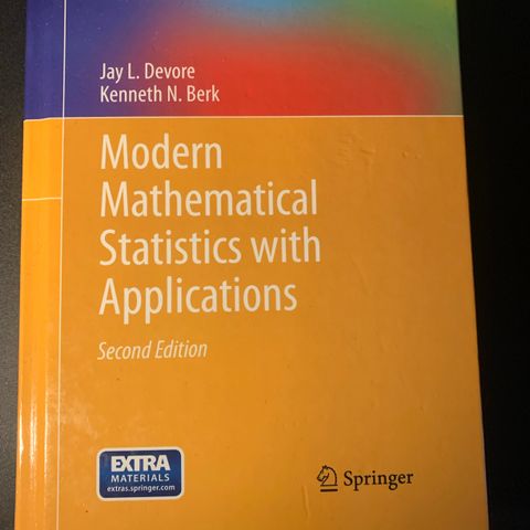 Modern Mathematical statistics with applications