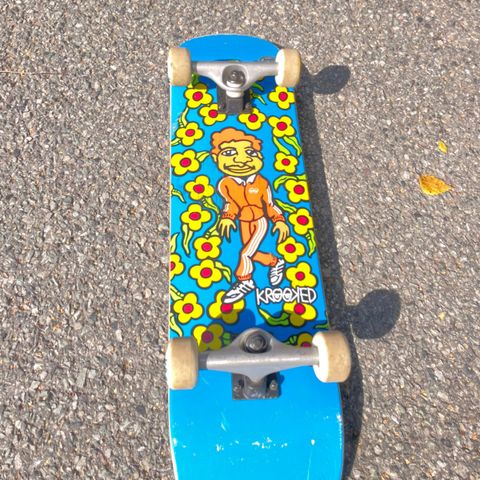 Krooked skateboard - komplett