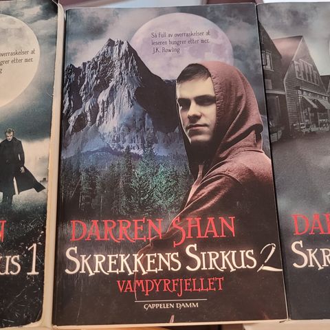 Sagaen om Darren Shan: Skrekkens sirkus 1,2,3