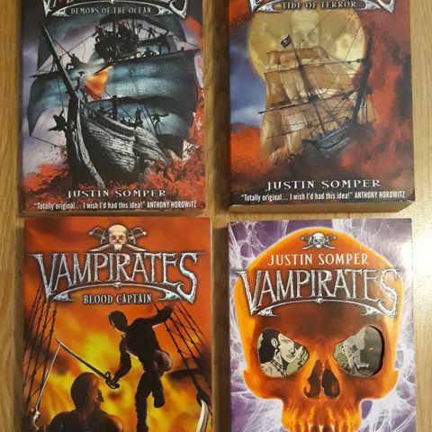 Vampirates 1-4 (Vampirater bøkene på engelsk)