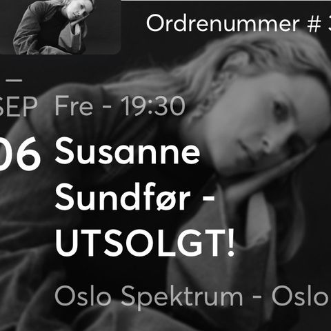 Susanne Sundfør 6/9