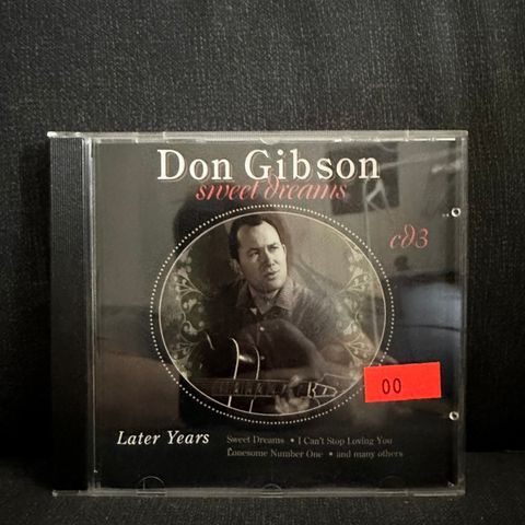 Don Gibson Sweet Dreams CD Uåpnet