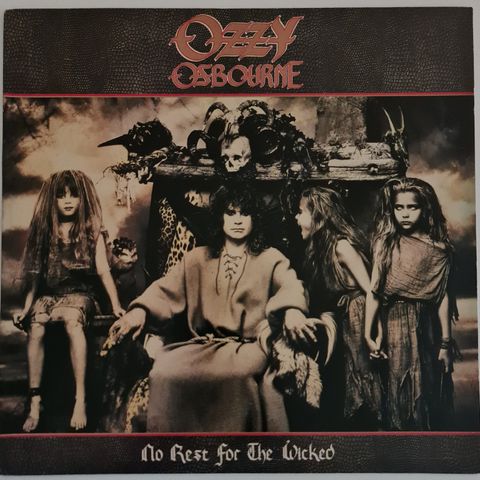 Ozzy Osbourne - No Rest For The Wicked Us Promo  LP Vinyl Selges