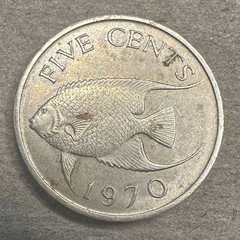 Bermuda 5 Cents 1970 (3233 AS)