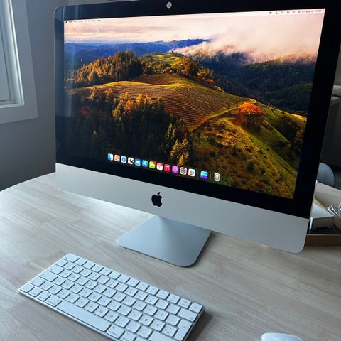 iMac 21,5-tommers med Retina 4K skjerm