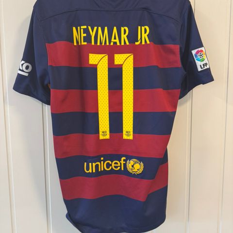 Barcelona 2015/16 Hjemme Neymar Fotballdrakt (L)