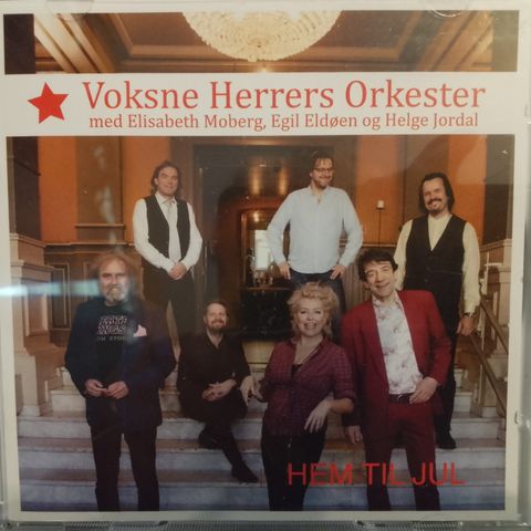 Voksne herrers orkester.hem til jul.helge Jordal m.fl.snøfnugg.