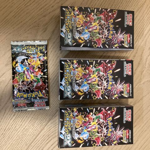 Pokemon Shiny Treasures ex Booster Pack (sv4a) (Japansk)