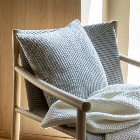 Røros Tweed Vega Cushion (grå)