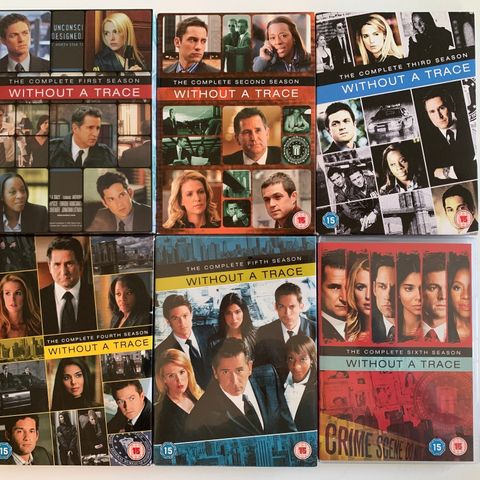 Without A Trace sesong 1-6