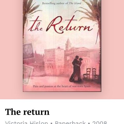 The Return av Victoria Hislop