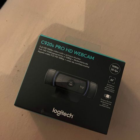 Logitech C920s HD Webkamera