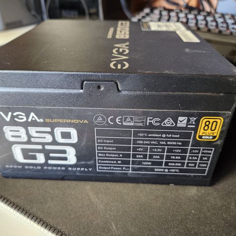 EVGA SuperNOVA 850 G3 850W 80 PLUS Gold