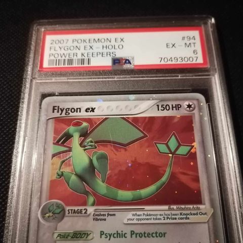 Flygon EX #94 Pokemon Power Keepers PSA 6