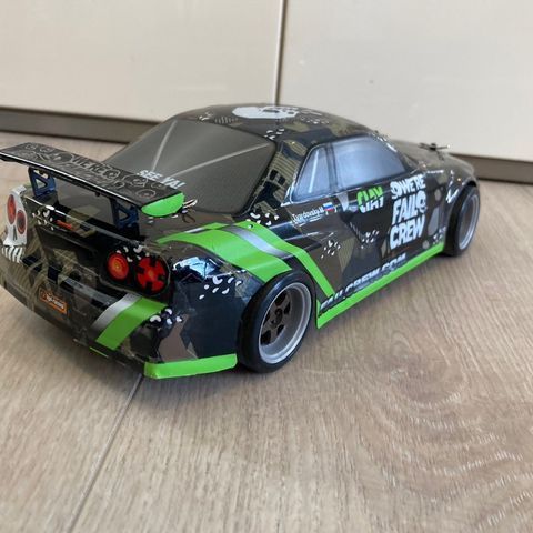 Hpi Micro RS4 driftebil 1/18 ( Skyline R34 )