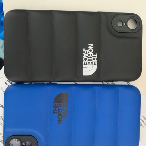 NORTH FACE PUFFER PHONE CASE IPHONE XR