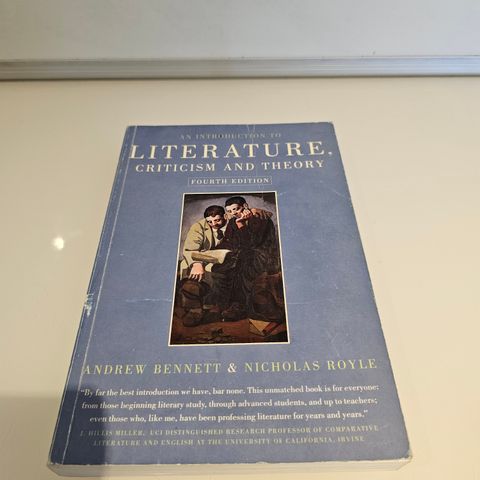 An introduction to literature, criticism and theory. Andrew Bennett m.fl