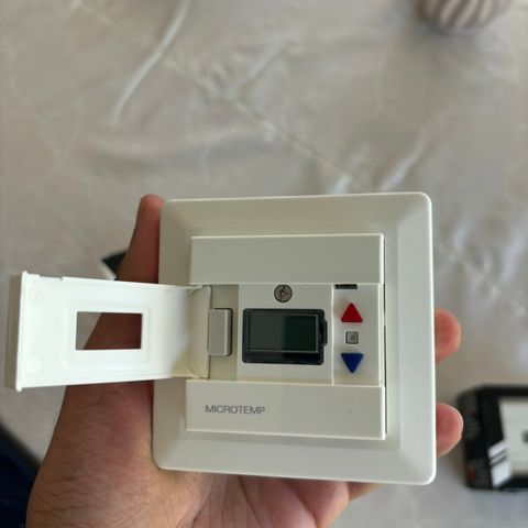 2stk Nye termometer for varmekabler - Microtemp