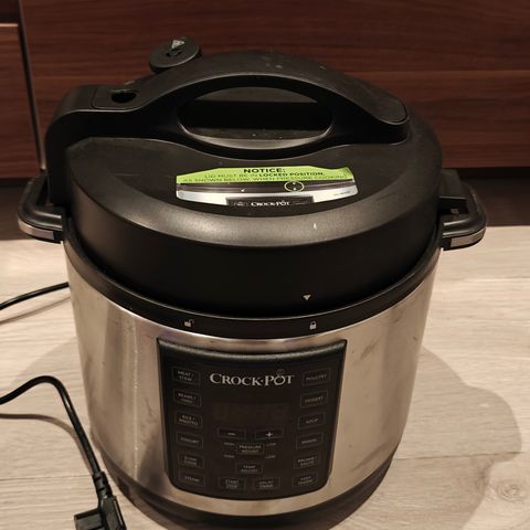 Helt ubrukt / Crock Pot Express Multicooker 5.6L - CSC051X01