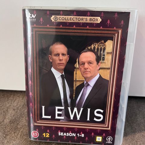 Lewis collector’s box sesong 1-8 DVD