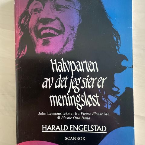 Harald Engelstad «Halvparten av det jeg sier er meningsløst»