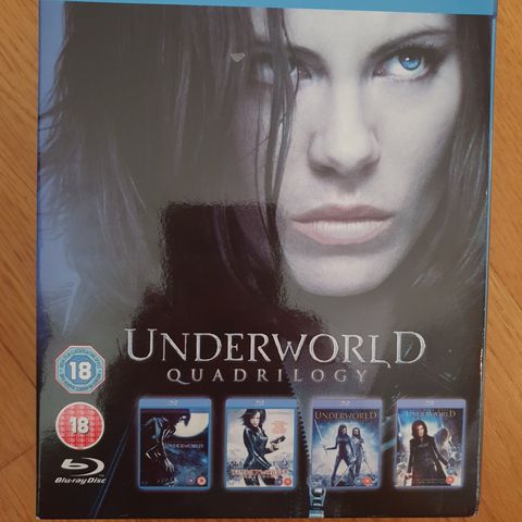 UNDERWORLD Quadrilogy Uk utgave